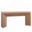 Console d'entrée 62 "en bois rustique
