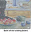 Planche à découper en verre Affenpinscher Christmas Cookies