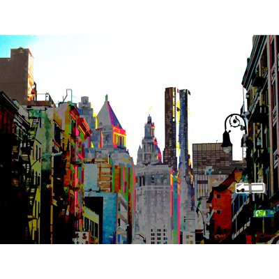 «Lower Manhattan» par Diana Moya - impression