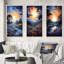 «Blue Bonnet Bliss Field IV», 3 pièces sur toile-624324662-624324663