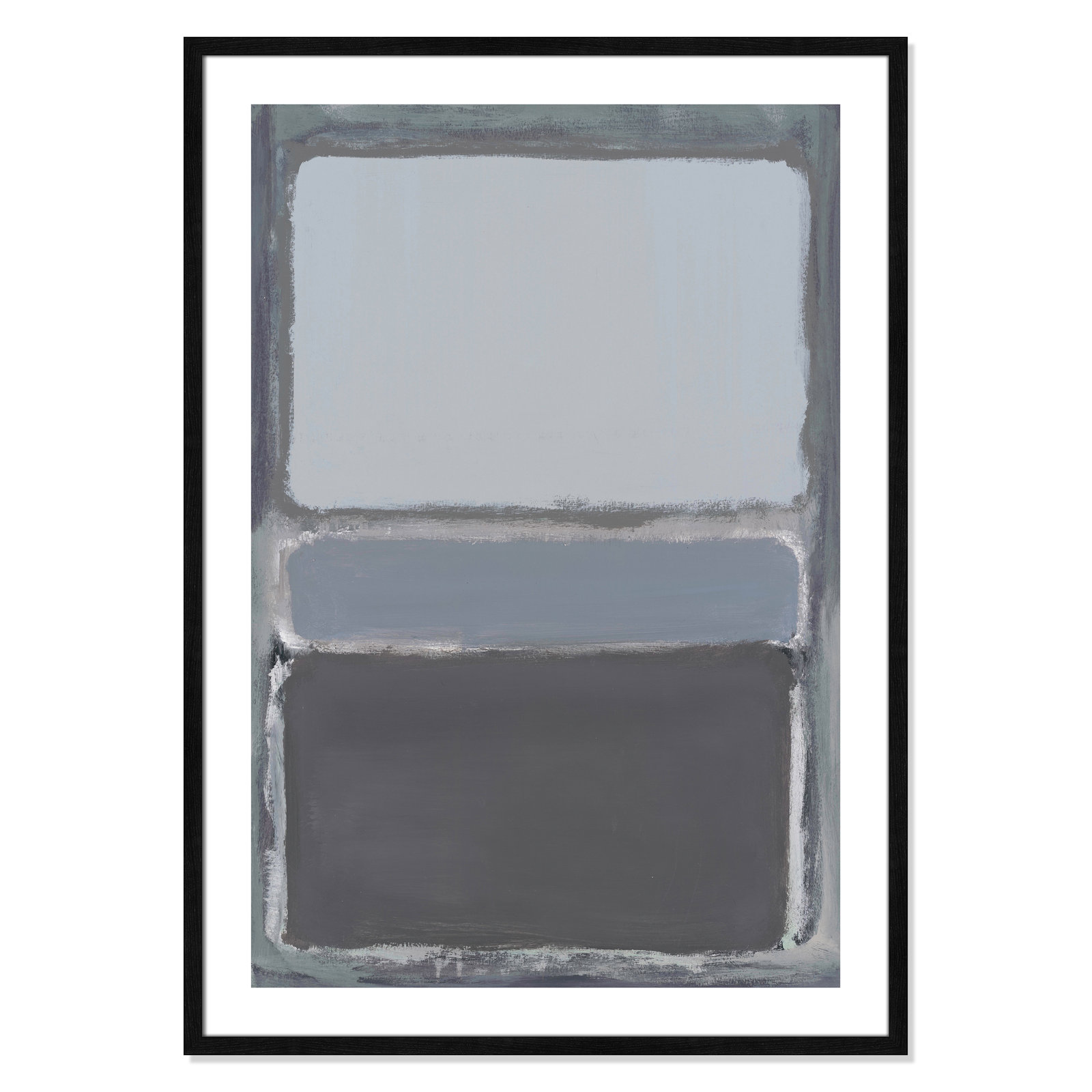 Morning Dew 2 by Filippo Ioco - Print, Black Wood Framed Paper, 41.5" H x 29.5" W x 0.75" D