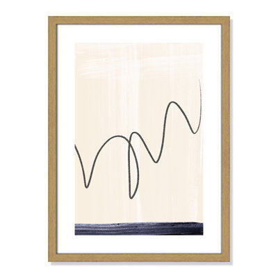 Departured II - Picture Frame Painting Print