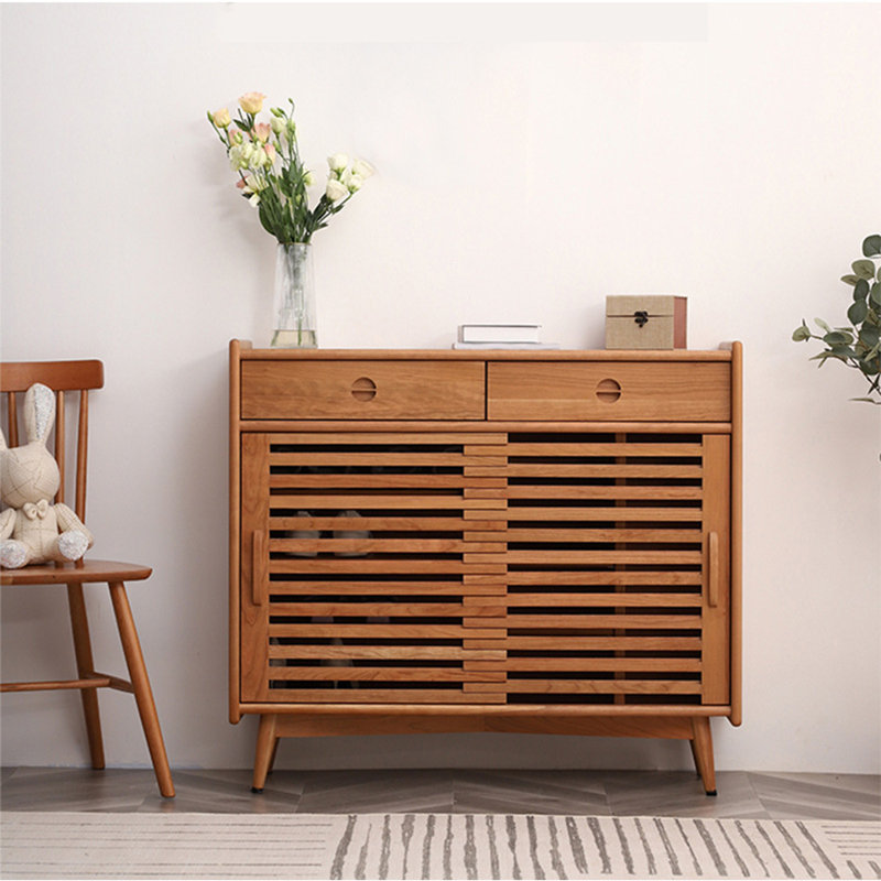 Armoire de rangement à chaussures à grille