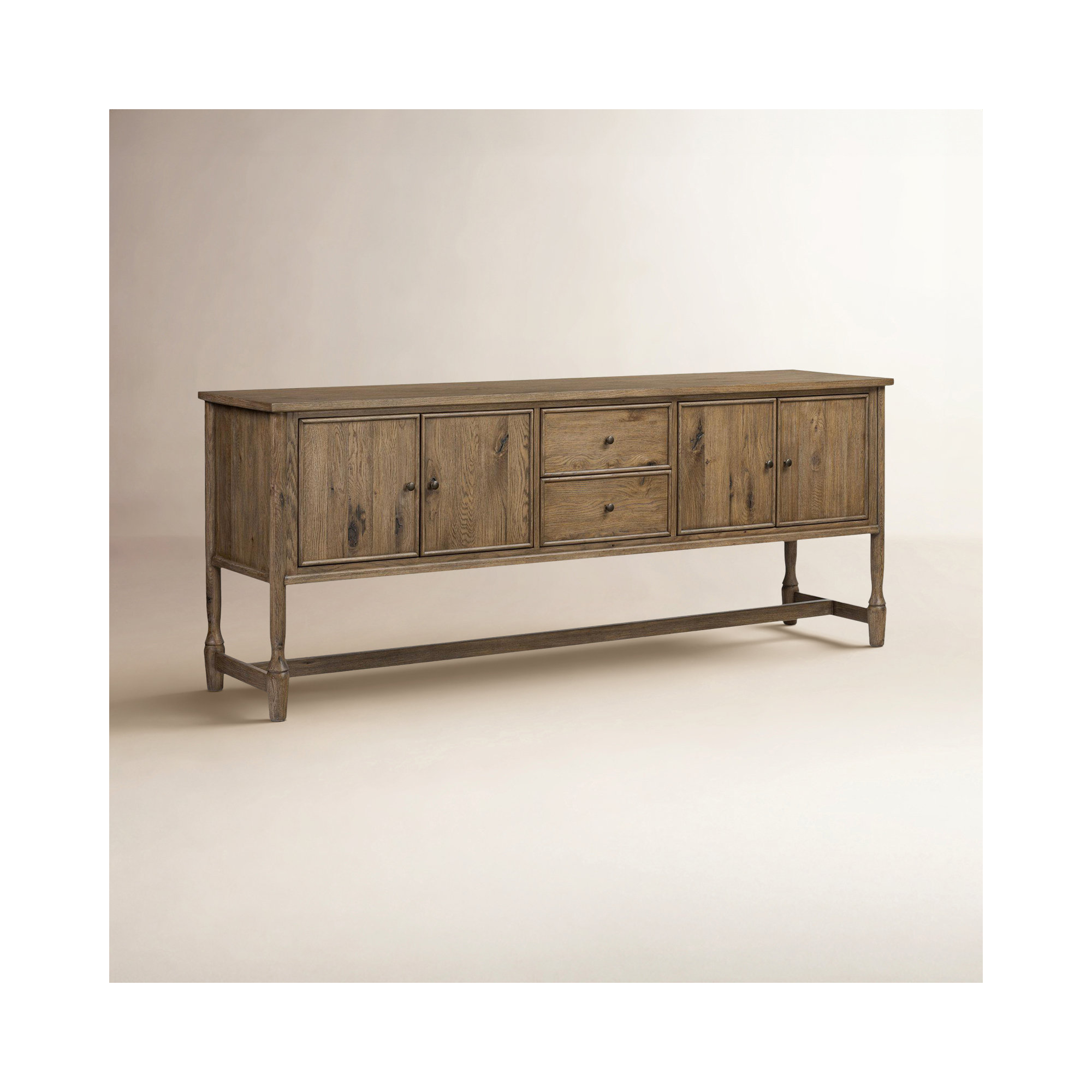 Bari Sideboard 84", Weathered Oak Veneer