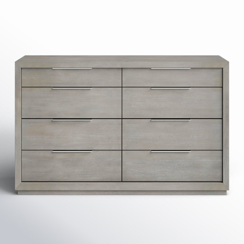 Commode 8 tiroirs Eloise, Minéral / robuste