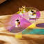 Four Leg Coffee Table with Storage