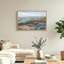Art mural sur toile paysage tressé turquoise-1991015402