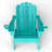 Oversize Foldable Adirondack Chair HDPE Weather-Resistant Firepit Chair With Cup Holder-123039077