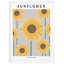 "Sunflower", art mural texturé encadré-2086050452-2086050450