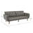 Fosnavag Tufted Microfiber Upholstered Sofa Bed-1508446763