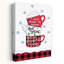 Drink Hot Cocoa Watch Christmas Movies 1 Piece Wrapped Canvas Wall Art-302236278