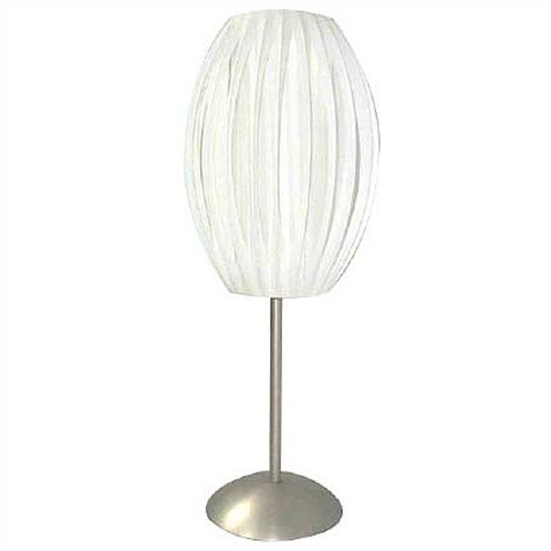 Lampe de table 25 po Climenhaga, Blanc