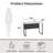 Writing Desk With Metal Legs
