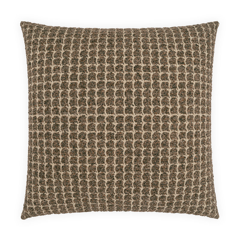 Maje Square Pillow Cover & Insert, Bark, Square 20"