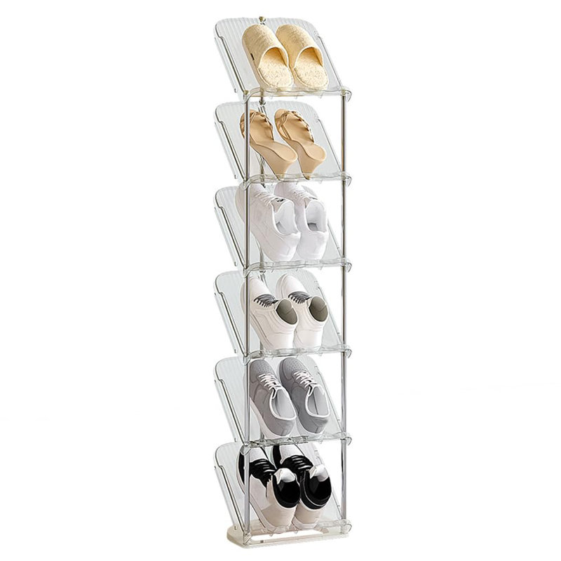 6 Pair Shoe Rack