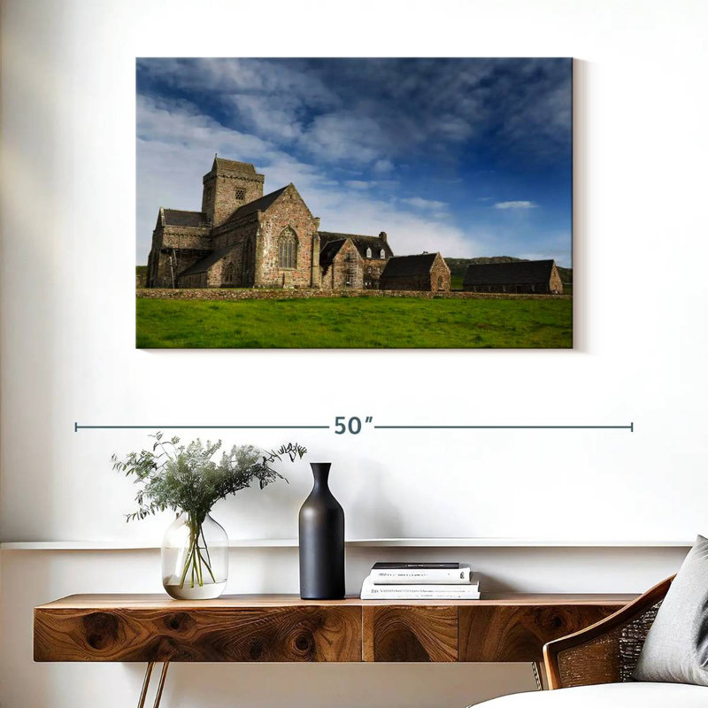 Abbaye et monastère Adella Iona, H 26 po x l 39 po