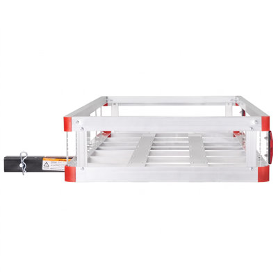 Porte-bagages d'attelage de 500 lb, antirouille avec support de fixation pour attelage de 2 po pour VUS, camion, camionnette