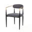 Ensemble de 2 tabourets de bar à structure métallique avec coussin moelleux
