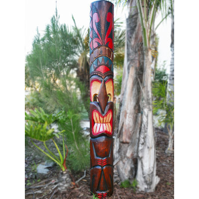 40" H Tiki Mask Love Full Body Tropical Wall Decor