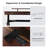 63'' W Height Adjustable Rectangle Executive Desk