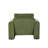 Hampden Rounded Arm Chenille Upholstery Accent Chair-1685668912