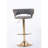 Bar Stools,with Chrome Footrest and Base Swivel Height Adjustable-1402367554
