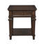 Table de bout avec tiroir de rangement Traditional Design