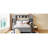 Full Size Wooden Bed With All-In-One Cabinet And Shelf-955220706