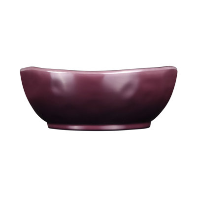 Maya 8.25" Melamine Irregular Round Bowl