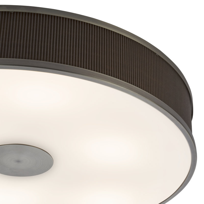 ALVARO 6LT FLUSH NAVY 60CM, Antique Bronze