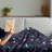 Ambesonne Space Fleece Throw Blanket Alien Planets Asteroid Multicolor-106604333