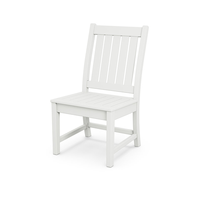 Chaise d'appoint de salle à manger POLYWOOD, Blanc