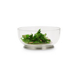 Round Crystal Salad Bowl