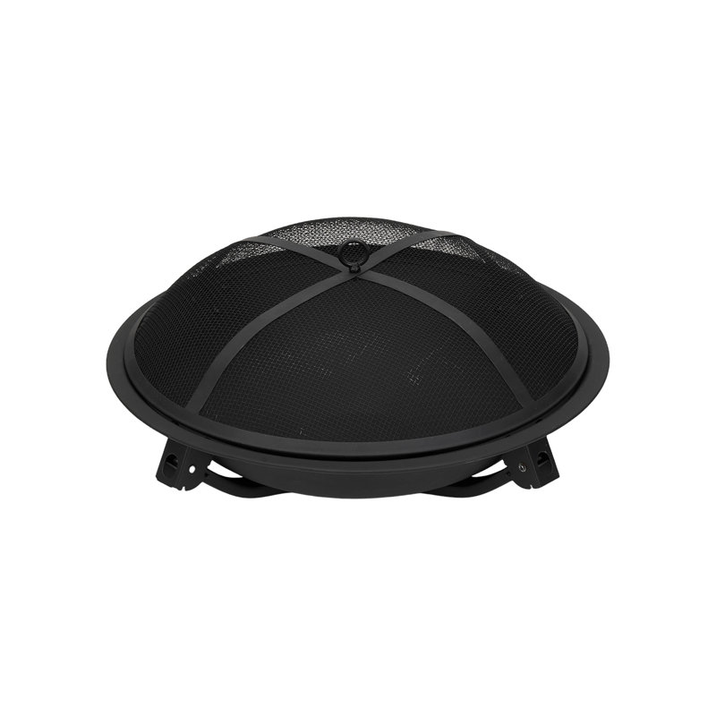 Round Iron Charcoal Fire Pit
