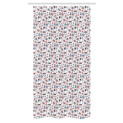 Sneaton Shower Curtain with Hooks Included