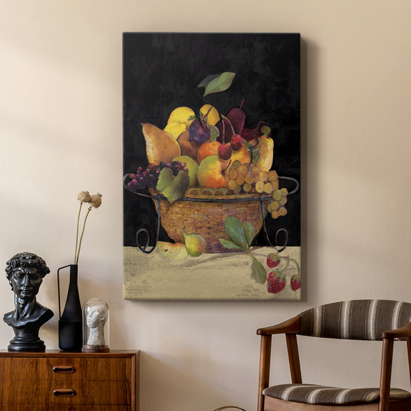 Fruit Basket II Revisit - galerie sur mesure, H 48 po x l 32 po