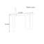Modern Minimalist Entryway Console Table-668760689