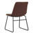 Raynham Tufted Upholstered Parsons Chair - Brown-967058069