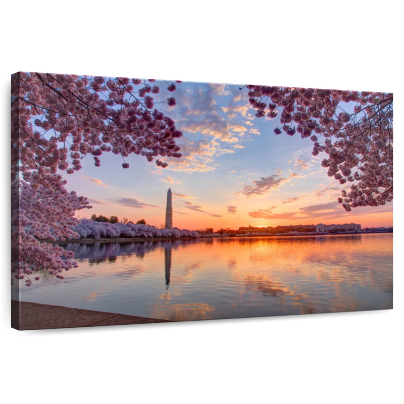 Washington spring sunrise Sireci, H 32 po x l 48 po