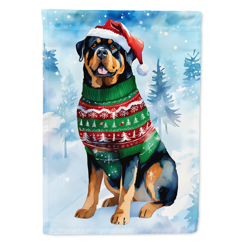 Double Sided Polyester Christmas, 40'' H x 28'' W