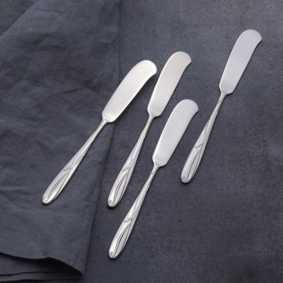 Mikasa Cocoa Blossom 18/10 Stainless Steel Spreaders