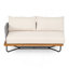 Extérieur 6 places en bois d'acacia et corde tissée Paito conversation avec table basse