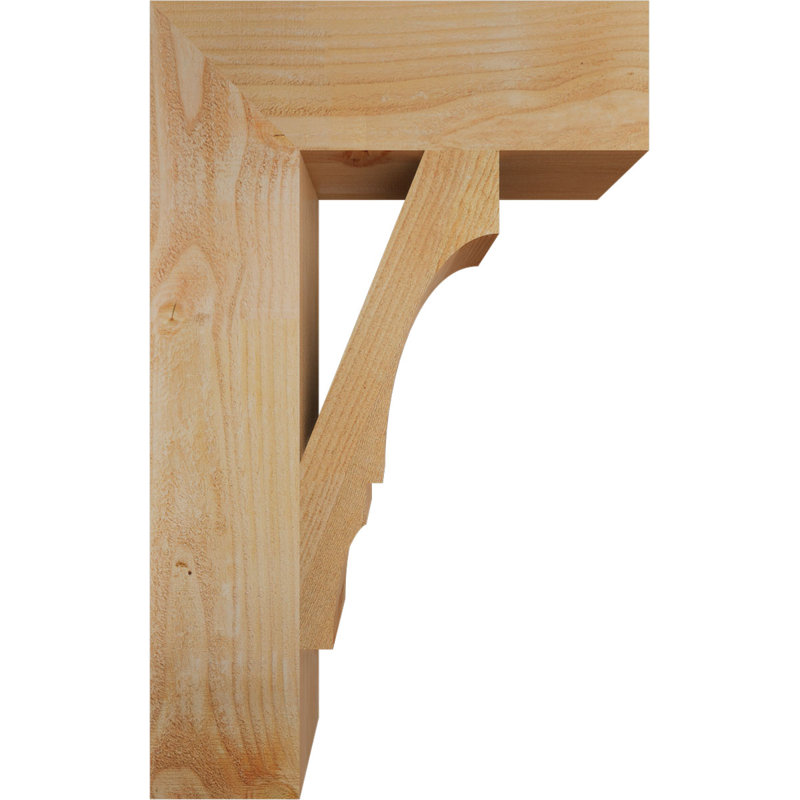 Support de bloc Balboa, L 6 po x P 20 po x H 32 po, Sapin Douglas scié brut