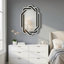 Miroir décoratif mural pour salle de bain