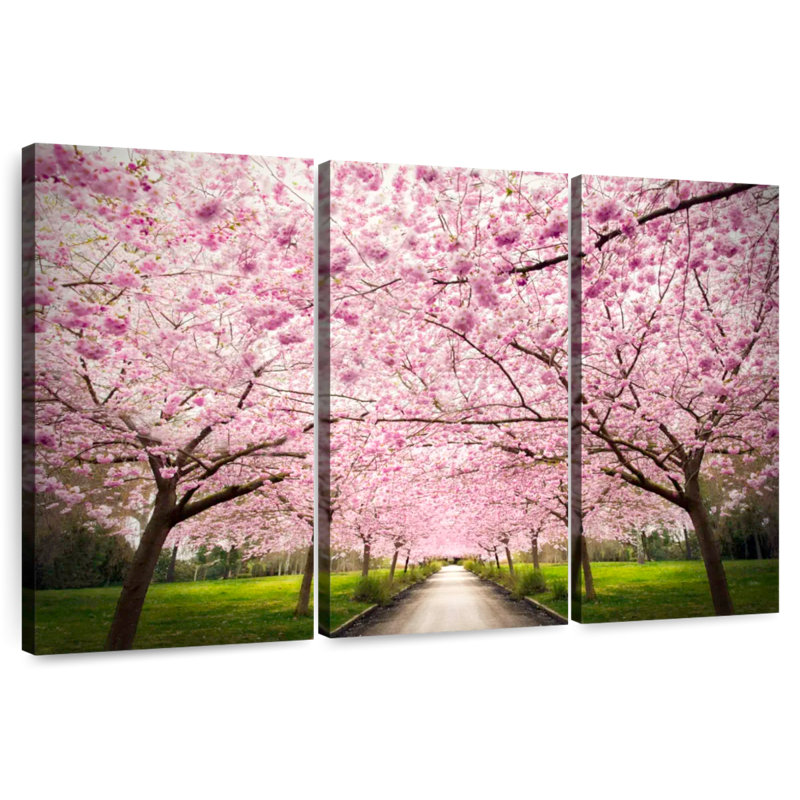 Harnek Walk Through Sakura Lane, 28" H x 45" W