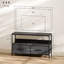 TV Stand Cabinet With 2 Foldable Drawers-894849577