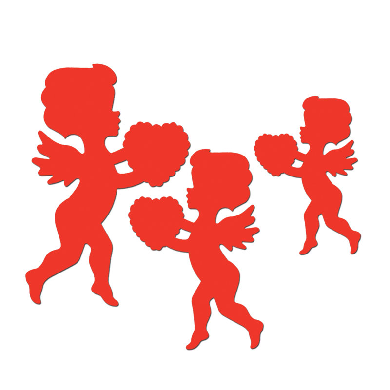 Découpes de Cupidon imprimées Pkgd