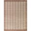 Tapis Pompeo Rust Boho à carreaux-1429192673