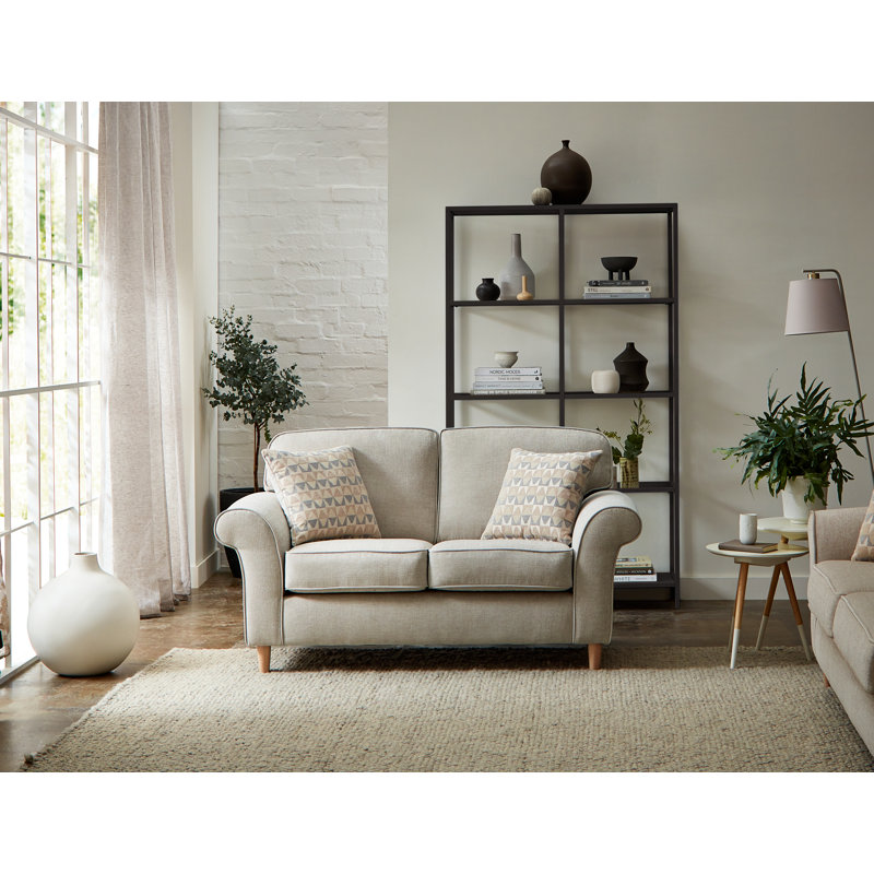Daddario 2 Seater Scroll Arms Sofa 