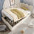 Upholstered Daybed With Hydraulic Storage And Adjustable Side Panels-710882416